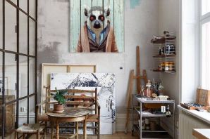 Картины на кухню в стиле лофт