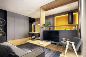 Дизайн кухни гостиной в квартире