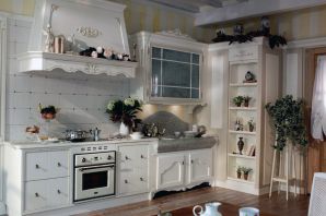 Мебель для кухни в стиле прованс