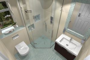Дизайн ванной комнаты небольшой площади