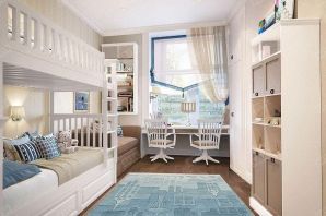 Дизайн детской комнаты для двоих мальчиков