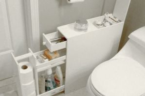 Организация хранения в ванной комнате