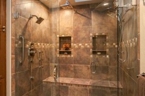 Дизайн ванной комнаты с душем