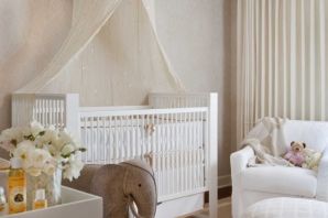 Интерьер детской комнаты для новорожденного