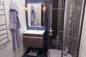 Дизайн ванной комнаты с душевой кабинкой