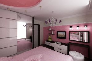 Прямоугольная комната дизайн спальни
