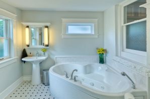 Обустройство ванной комнаты в частном доме