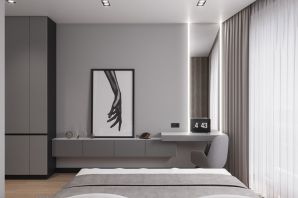 Дизайн спальной комнаты минимализм