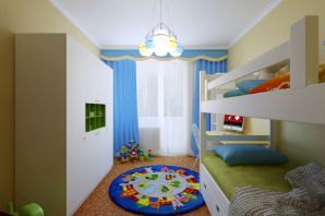 Дизайн маленькой детской комнаты для мальчика