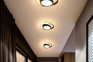 Накладные светильники дизайны в квартирах