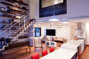 Двухуровневые квартиры дизайн интерьера