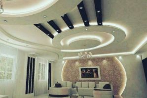 Дизайн потолок гипсокартон