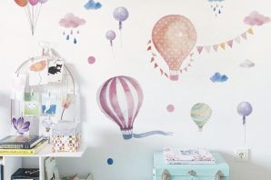 Детская комната с шариками