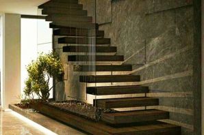 Дизайн входной лестницы в дом
