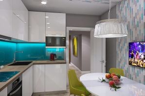 Дизайн кухни в квартире панельного дома