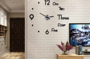 Большие настенные часы в гостиную