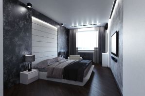 Красивая спальня минимализм