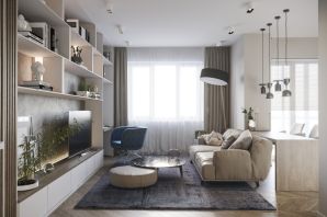Интерьеры квартир в современном стиле двухкомнатных