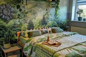 Спальня в тропическом стиле