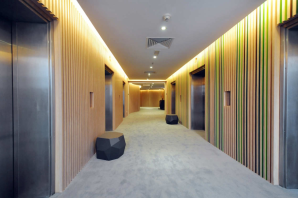 Офисный коридор дизайн