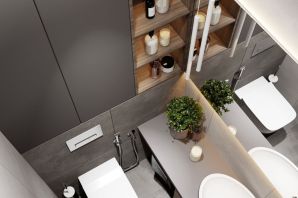 Дизайн маленьких санузлов и ванных комнат