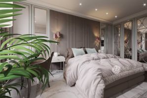 Модный дизайн интерьеров спальных комнат