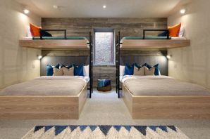 Дизайн комнаты с двумя кроватями