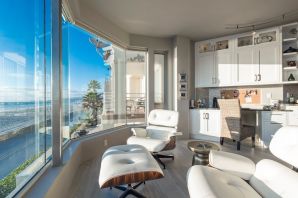 Дизайн квартиры с панорамными окнами