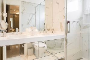Дизайн ванных комнат с раковинами