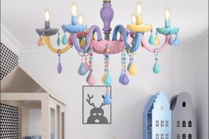 Необычные люстры в детскую комнату
