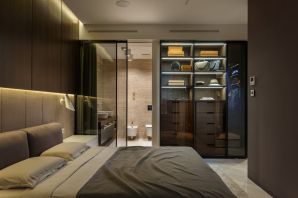 Спальня с душем