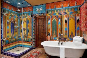 Ванная комната в египетском стиле