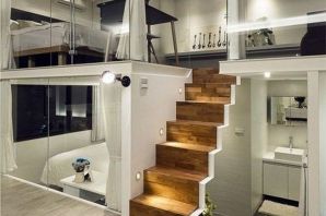 Дизайн двухуровневой квартиры лофт