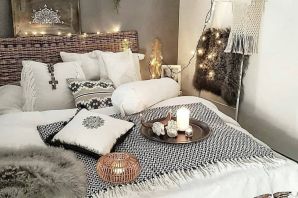 Спальня в стиле бохо