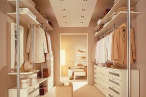 Образцы гардеробных комнат