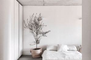 Интерьер спальни в стиле минимализм