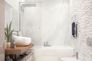 Примеры дизайна ванной комнаты совмещенной