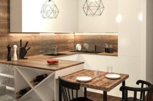 Стол кухонный в интерьере кухни