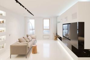 Дизайн квартиры студии минимализм