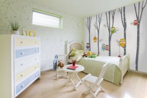 Дизайн вытянутых детских комнат