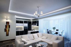 Освещение в квартире с натяжными потолками