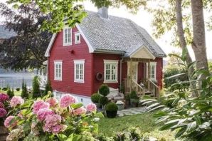 Красивые садовые домики