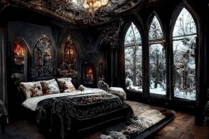 Комната в готическом стиле