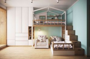 Детский мебельный гарнитур с кроватью