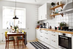 Кухонный гарнитур в скандинавском стиле