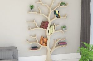 Книжная полка в виде дерева