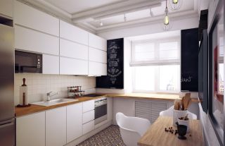 Дизайн кухни в типовой квартире