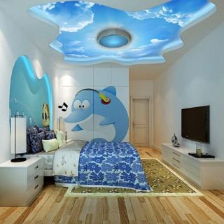 Детская комната облака