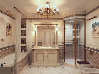 Ванная комната современная классика