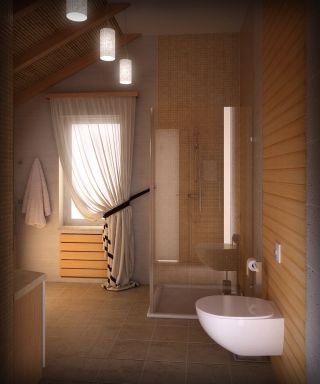 Дизайн туалета в частном доме